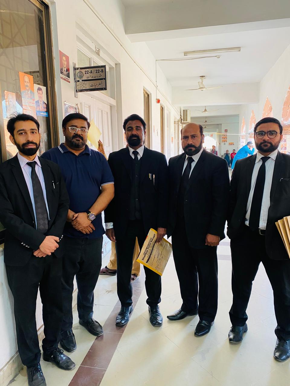Chairman Grace Fellowship Law Firm following up for High Court Writ petition with legal team